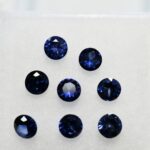 Lot safire albastre 3.9mm