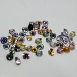 Lot safire multicolore 2.3-2.5mm