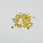 Lot safire galbene 1.3mm