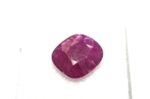 Rubin natural cushion 5.47ct - imagine 5