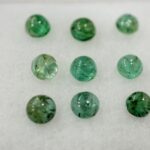 Lot smaralde cabochon 3.2-4mm