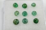 Lot smaralde cabochon 3.2-4mm