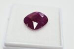 Rubin natural cushion 5.47ct - imagine 2
