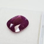 Rubin natural cushion 5.47ct