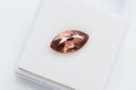 Zircon natural cinnamon marquise