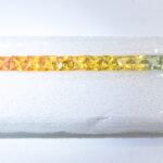 Lot safire multicolore pt. bratara tennis 3.5mm