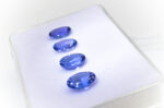 Tanzanite premium albastre 8x6mm - imagine 3