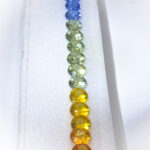 Lot safire multicolore pt. bratara tennis 3.5mm