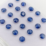 Lot safire albastre 4mm