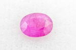 Safir roz 8.7x6.8mm - imagine 2