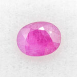 Safir roz 8.7x6.8mm