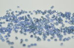 Lot safire albastre 1mm - imagine 2