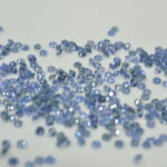 Lot safire albastre 1mm