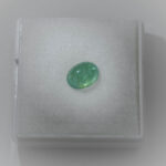 Smarald cabochon 7.5x5.5mm