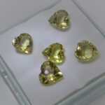 Cuart lemon inima 8 mm