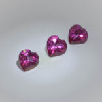 Topaze flamingo inima 5mm