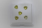 Cuart lemon inima 0.7ct