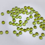 Peridot cabochon 4mm