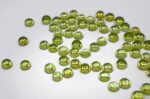 Peridot cabochon 4mm - imagine 3