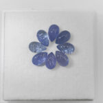 Tanzanite cabochon 5x3mm