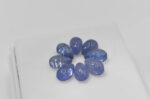 Tanzanite cabochon 5x3mm - imagine 2
