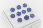 Tanzanite cabochon 6mm - imagine 3