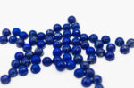 Lapis lazuli caboshon 3mm - imagine 3