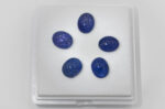 Tanzanite cabochon 10x8mm