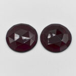 Granate rose cut 16mm