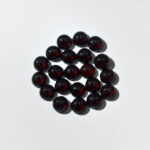 Granate caboshon 6mm