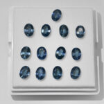 Safire ovale 6.8x5mm