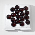 Granate caboshon 7mm