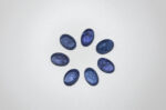 Tanzanite cabochon 6x4mm