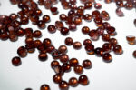 Granate caboshon 2.5mm - imagine 2