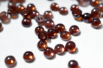 Granate caboshon 2.5mm - imagine 3
