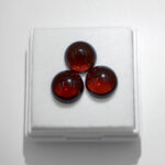 Granate caboshon 8mm
