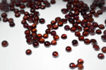 Granate caboshon 3mm - imagine 2