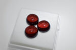 Granate caboshon 8mm - imagine 3