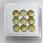 Citrine cabochon 8mm