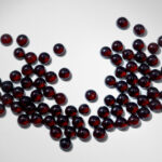 Granate caboshon 4mm