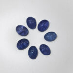 Tanzanite cabochon 7x5mm