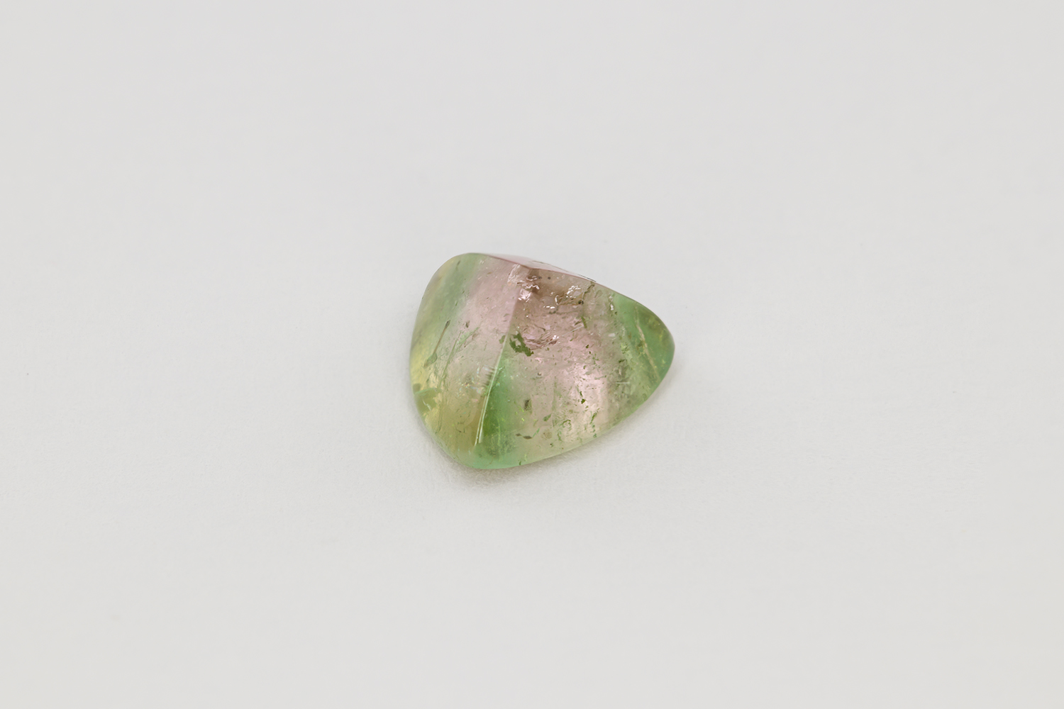 Stacked from 5 images. Method=C (S=2) Turmalina watermelon sugarloaf 8.97mm - imagine 1
