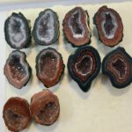 Pereche geode mici 14x12 - 17x11