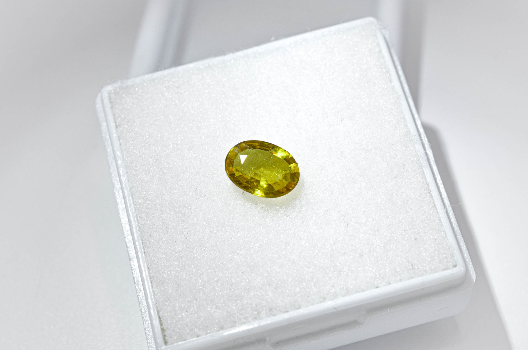 (c)Daniel Protopopescu Safir galben 7x5.14 mm - imagine 1