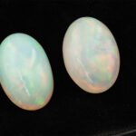 Pereche opale ovale premium 17x12mm