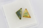 Safire premium fancy cut bicolore 1.54ct