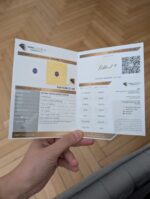 Safir color change premium 1.59ct - imagine 5