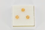 Granat spessartit 4 mm - imagine 2