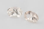 Morganite premium 5.7 ct, 14x10 mm (pereche) - imagine 2