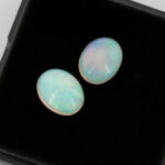 Pereche opale ovale premium 13x10 mm
